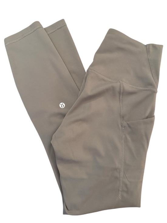 lululemon athletica Pants - Lululemon Wunder Train High-Rise Tight 6 Pockets 25” Everlux Willow Green W5EPSS